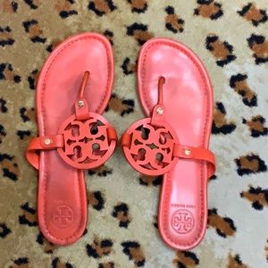 Tory Burch Orange Miller Sandal